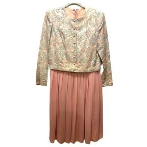 Vintage brocade dress